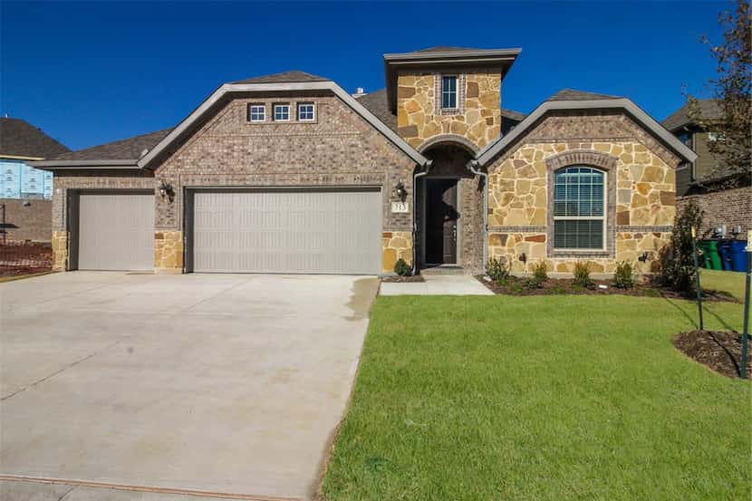Dunhill Homes sells about 300 houses a year in North Texas, including this one in Fate in...
