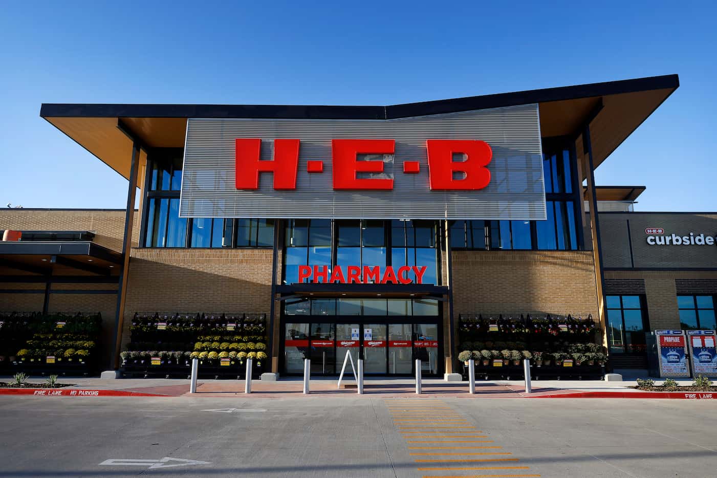 The new H-E-B grocery store on Main Street in Frisco opens Wednesday.