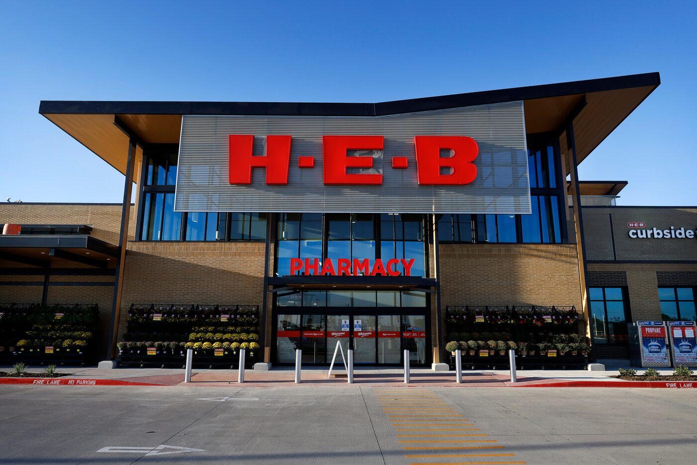 The new H-E-B grocery store on Main Street in Frisco opens Wednesday.