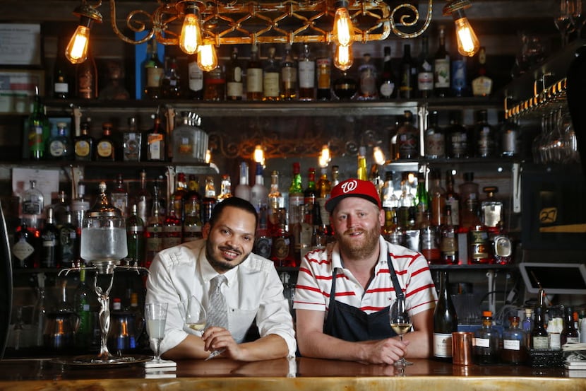 Chef David Anthony Temple (right) -- also known as Chef DAT --  is retooling his...