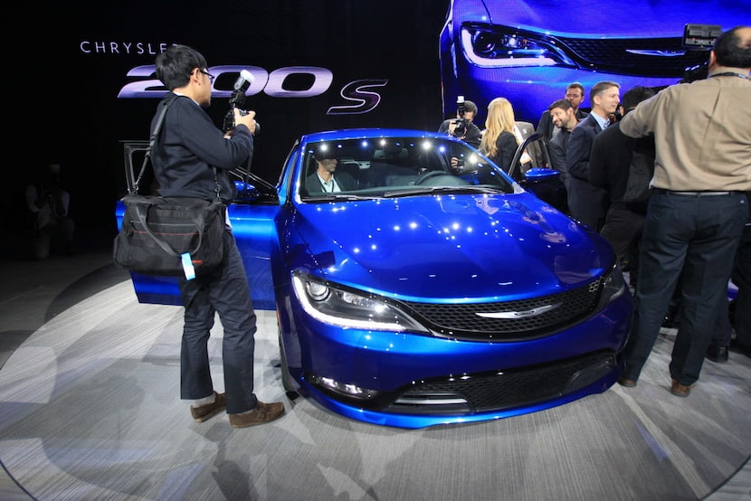 The Chrysler 200S is introduced at the 2014 North American International Auto Show in...