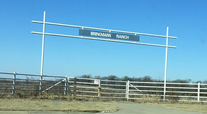 This sign beside Preston Road in Frisco identifies the land being purchased by the city for...