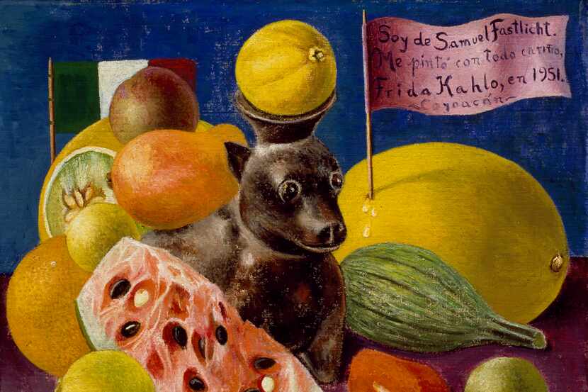 Frida Kahlo, "Still Life," 1951, oil on masonite, Private Collection, Courtesy Galer a...