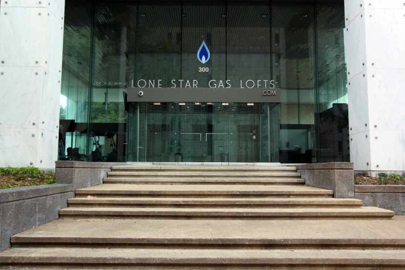 Lone Star Gas Lofts inside the old Atmos complex in downtown Dallas is an affordable housing...