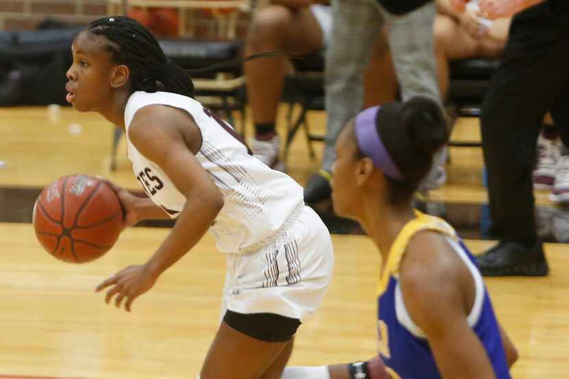 Kennedy Wilson (left), pictured in the Mansfield Spring Creek Barbecue Invitational, has...