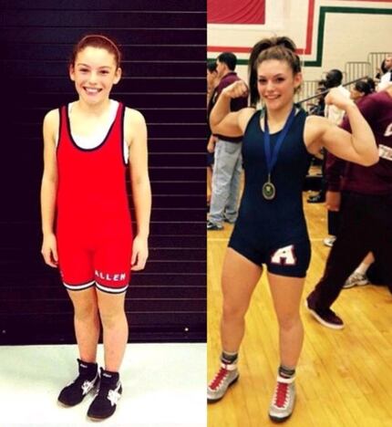 Allen wrestler Alex Liles started wrestling when she was 10. Now, at 17, she is one of the...