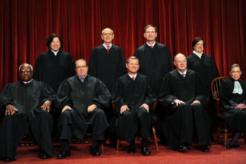 The justices of the Supreme Court are imposing in their robes, but let's face it, their...