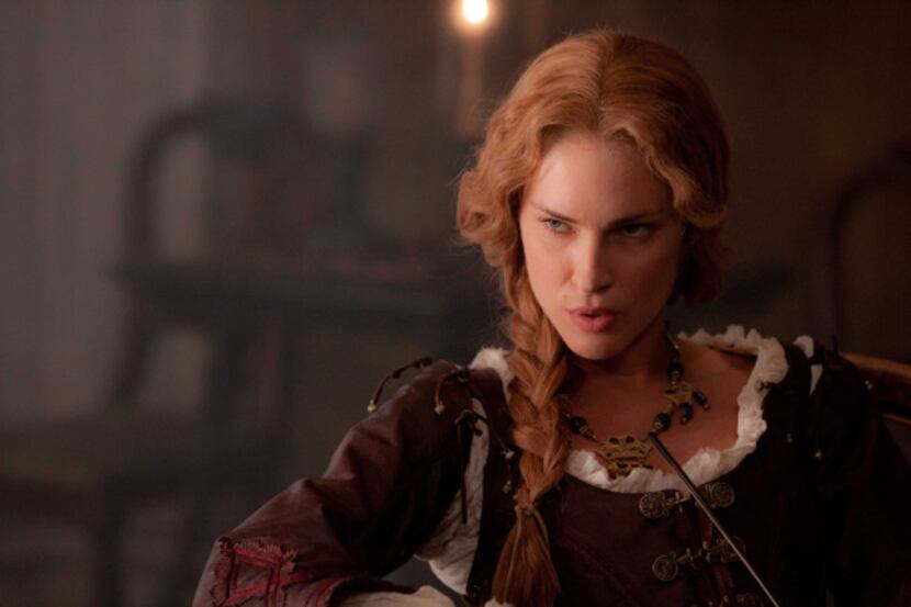 Movie still of Erin Wasson in the 2012 film "Abraham Lincoln: Vampire Hunter."