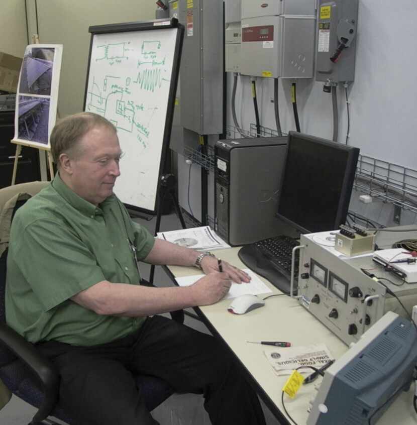 Manager Dave Freeman, in the solar energy lab, wants to create products at least 10 times...