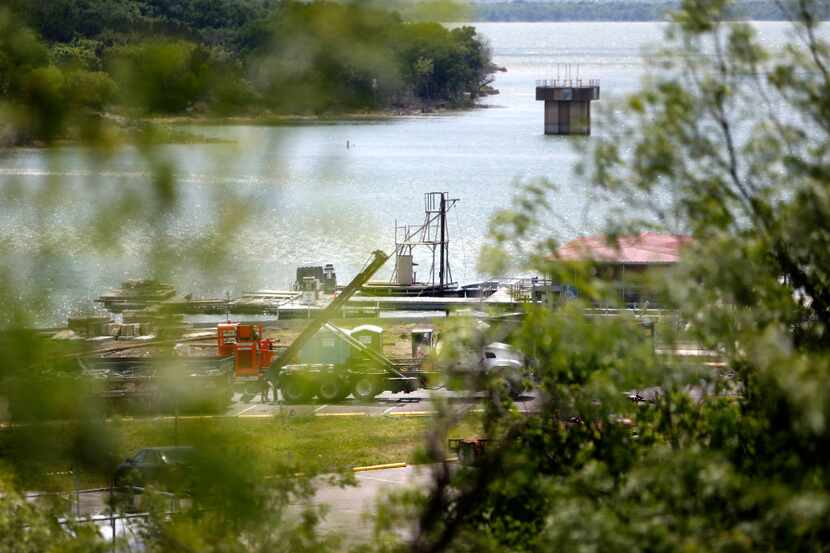 Joe Pool Marina in Cedar Hill State Park in Cedar Hill, Texas on Tuesday, April 25, 2017....