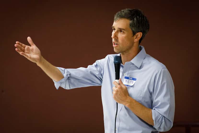 U.S. Rep. Beto O'Rourke (above) is challenging Ted Cruz for his Senate seat.