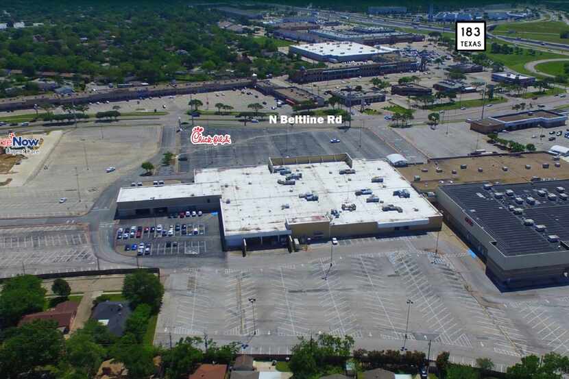 The just sold property at Irving Mall is the vacant Sears store.