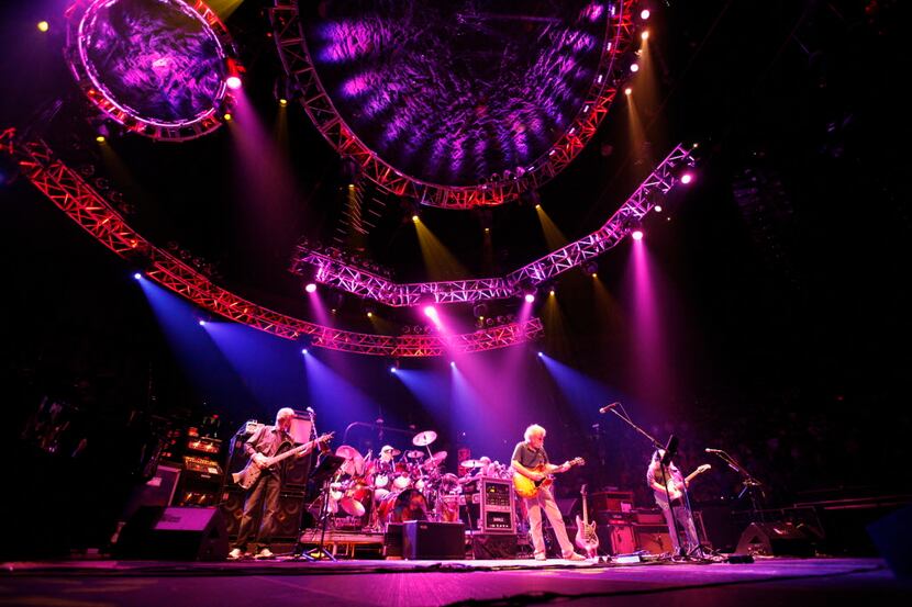 In this May 9, 2009 file photo, The Dead, formerly the Grateful Dead, perform at the Forum...