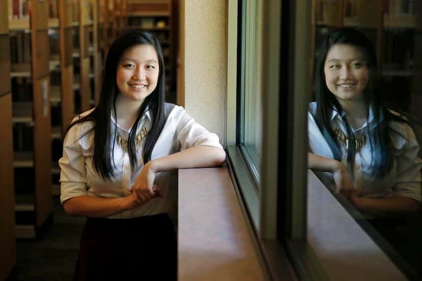 
Elizabeth Tian, 18, a senior at Plano West High School, has been selected as a U.S....