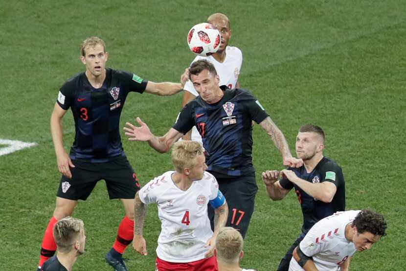 Croacia y Dinamarca se enfrentaron el domingo en octavos de final del Mundial de Rusia 2018....