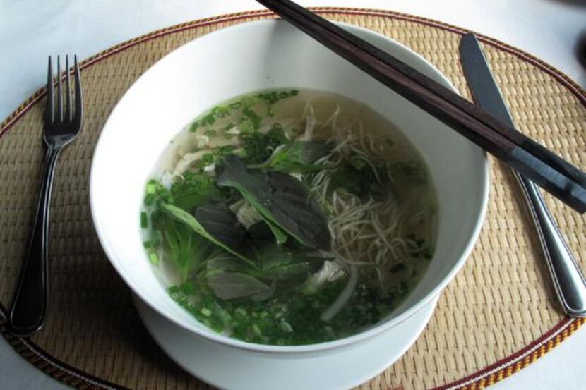Pho, a traditional Vietnamese dish pictured here, can be found at Saigon Box Vietnamese...