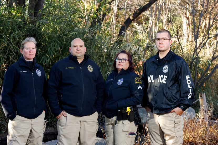 The Dallas Police Department animal cruelty unit, photographed Thursday morning. Sgt. Daniel...