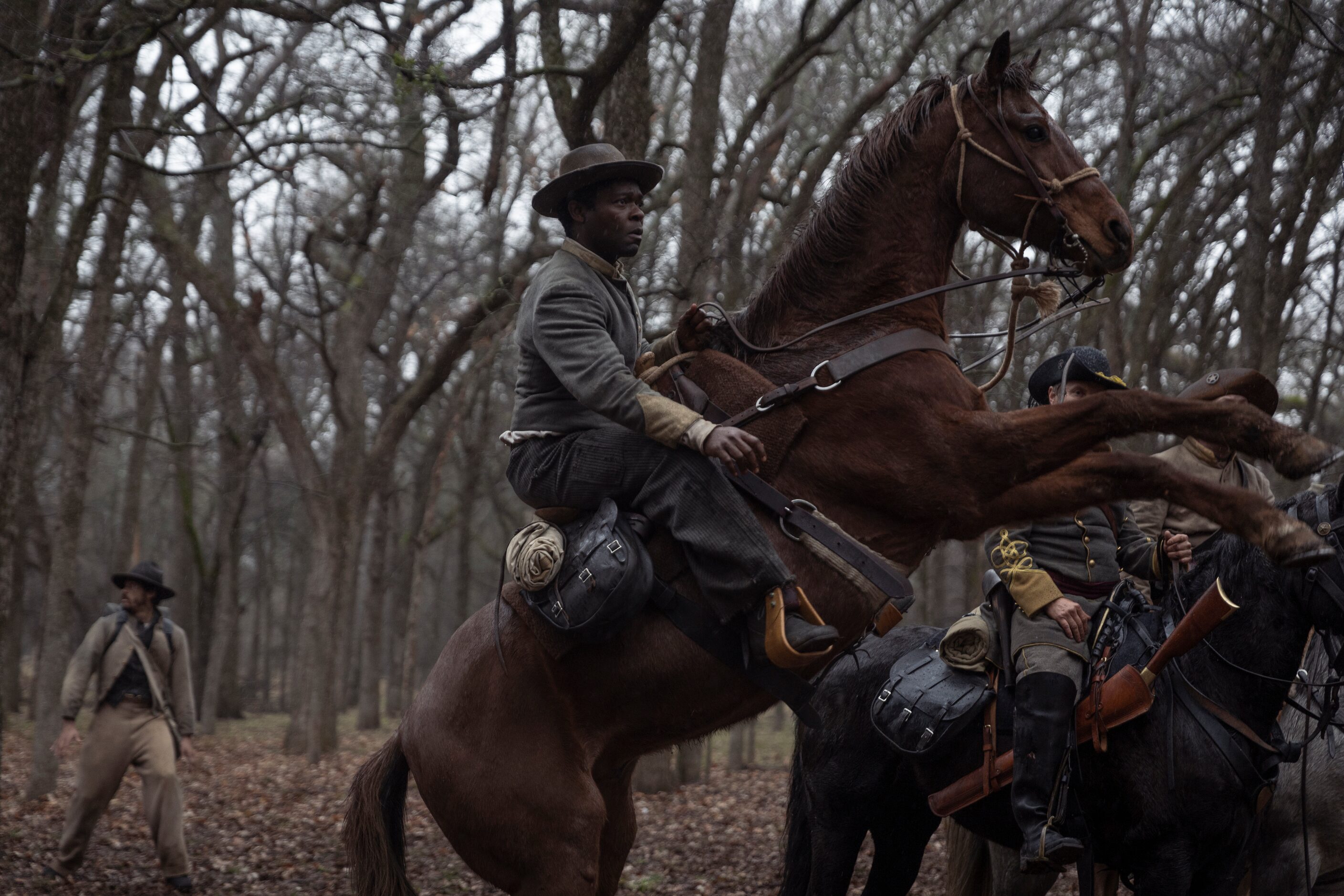 David Oyelewo stars as Bass Reeves in "Lawmen: Bass Reeves" streaming this fall on Paramount+.