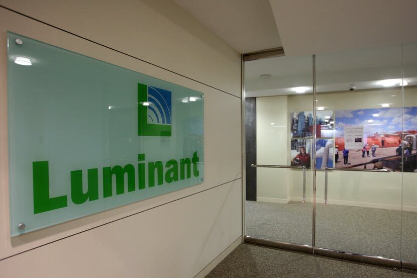 In the offices of Energy Future Holdings (Luminant here) in Dallas in 2014. (File Photo/The...