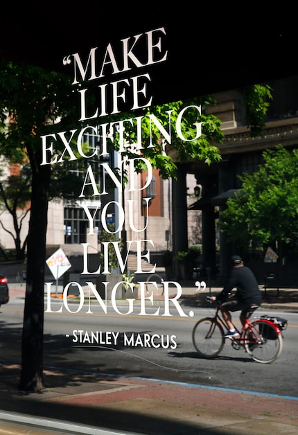 A quote by former Neiman Marcus president and later chairman of the board Stanley Marcus...