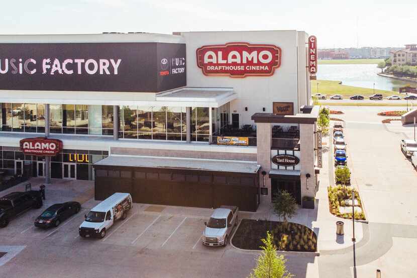 The Toyota Music Factory entertainment complex is on Carpenter Freeway in Las Colinas.