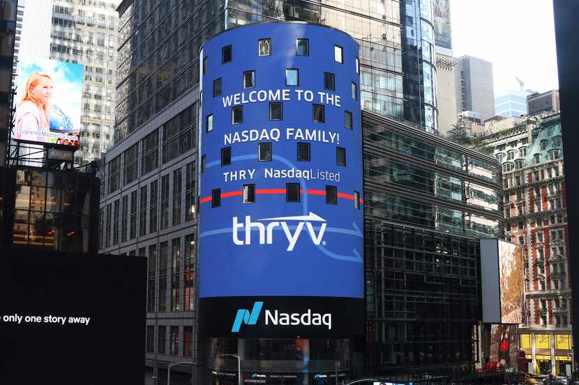 Dallas-based Thryv began trading on the Nasdaq Thursday.