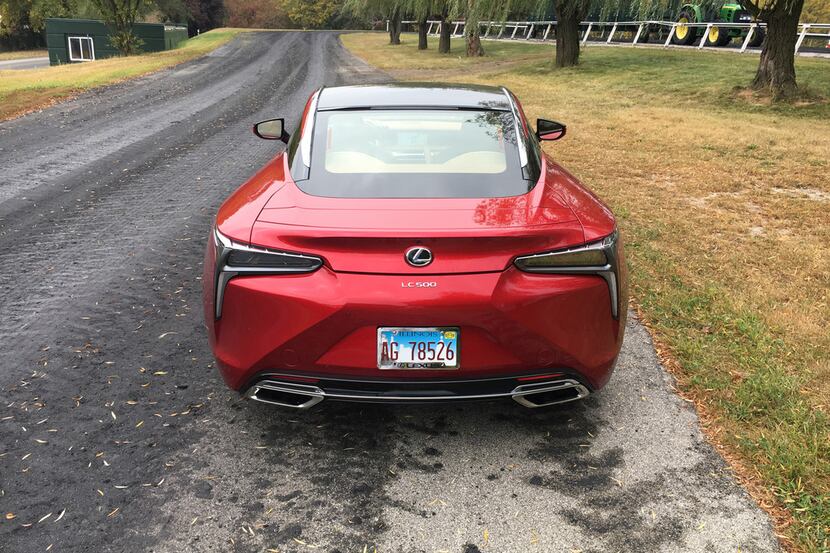 2018 Lexus LC 500 is a stunning sports coupe near the $100,000 mark that is powered by a...