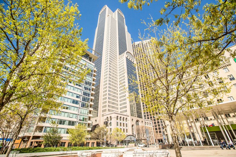 Comerica Bank Tower on Main Street opened in 1987.