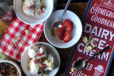 Ode to Juneteenth No-Churn Ice Cream by Deah Berry Mitchell