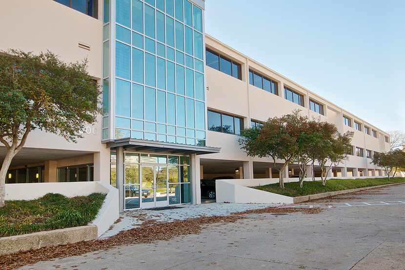 The Fairway Centre office complex overlooks Las Colinas Country Club.