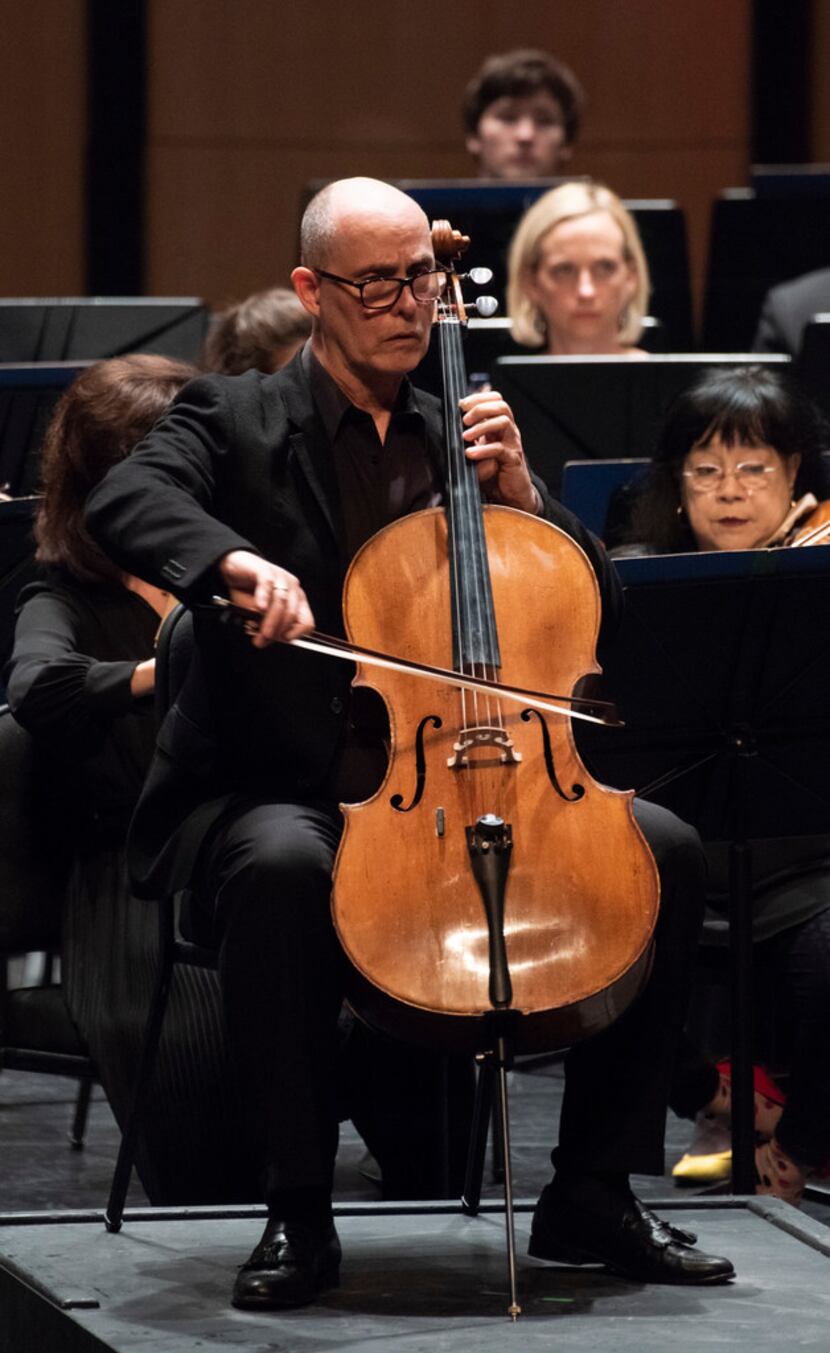 Cellist Christopher Adkins performs Tchaikovsky's Pezzo capriccioso, Op.62 with the Dallas...