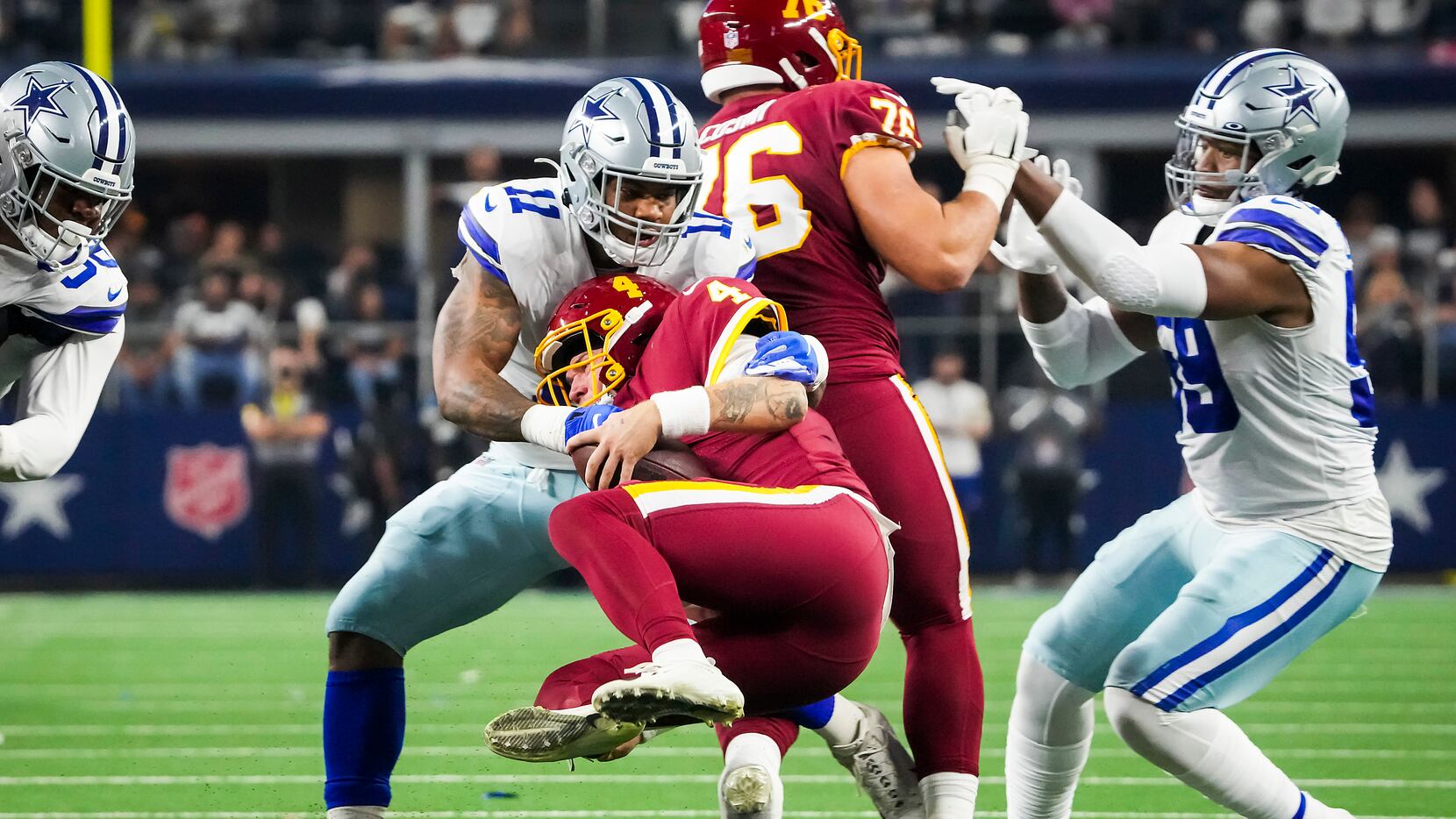 49ers vs. Cowboys by the numbers: Micah Parsons spends most of his