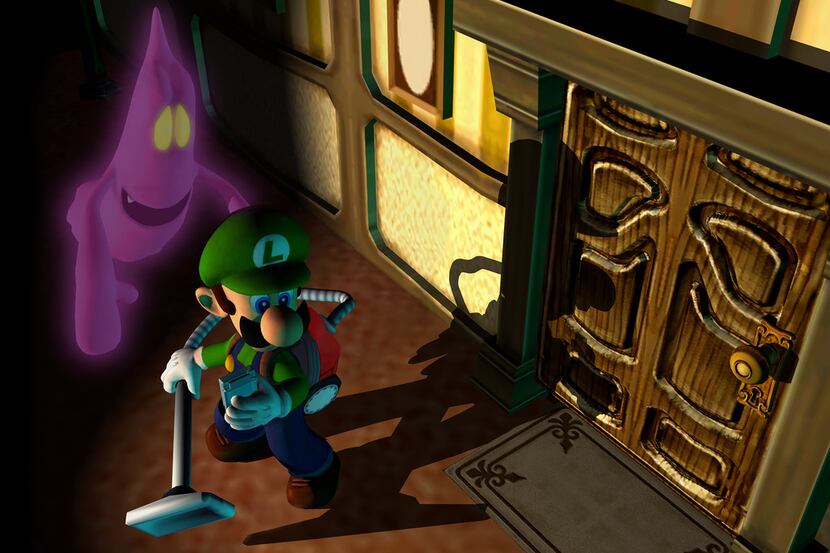 Artwork from "Luigi's Mansion."