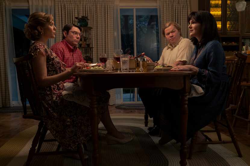Elizabeth Olsen, Patrick Fugit, Lily Rabe and Jesse Plemons appear in an episode of HBO...