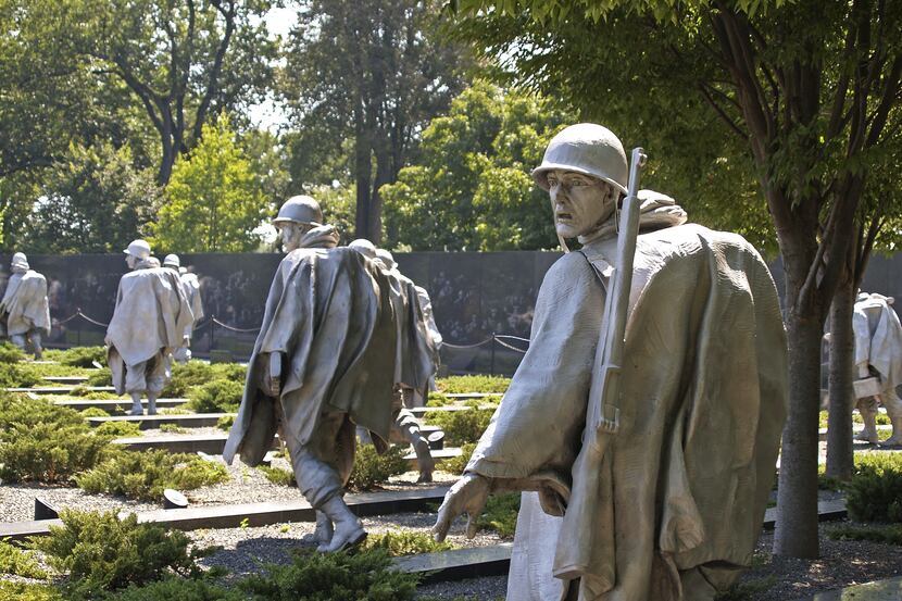 The Korean War Veterans Memorial in Washington, D.C. (File photo)
