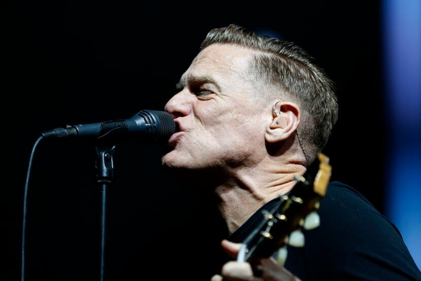 Bryan Adams performs at the Allen Event Center on Sunday.