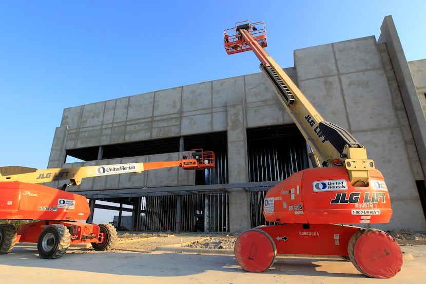 Almost 35 million square feet of warehouse space is being built in North Texas, according to...