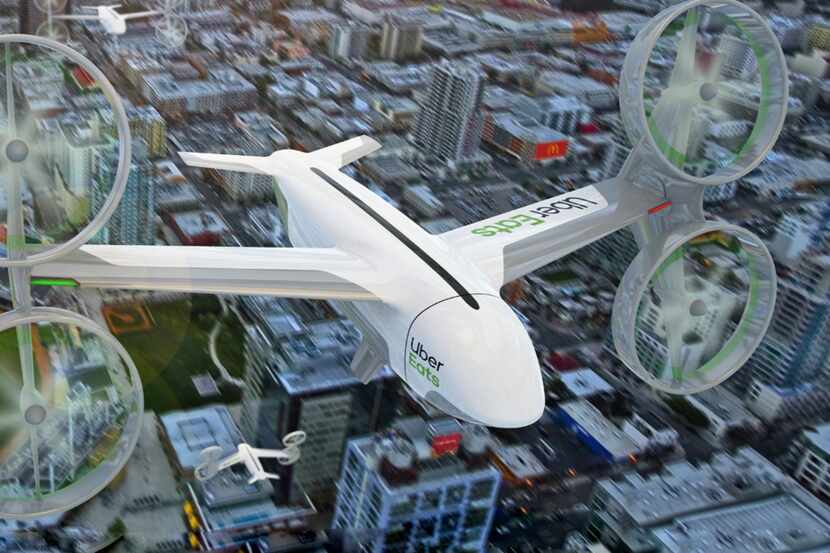 Uber is working with companies, including AT&T, to launch an urban air taxi service that...