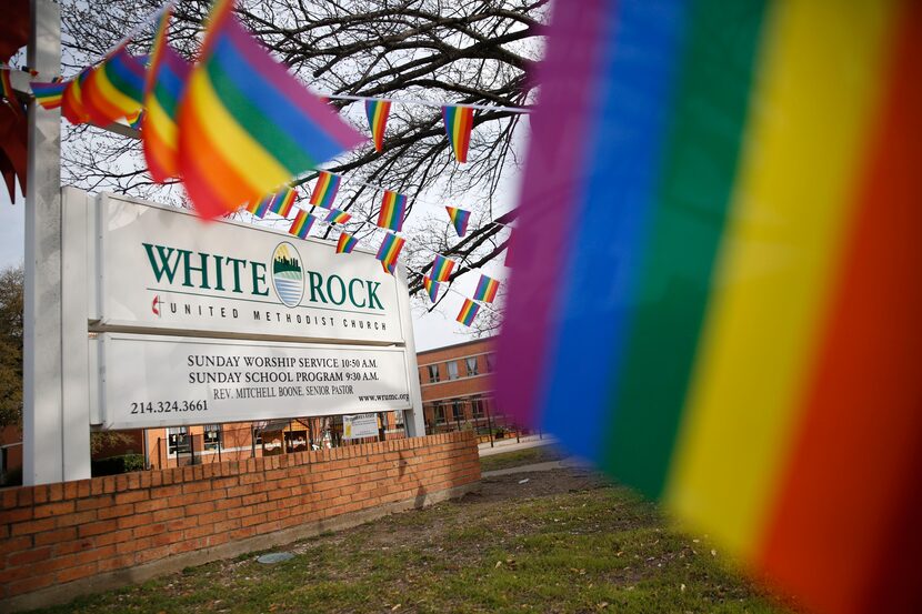 White Rock United Methodist Church in Dallas is revising its wedding policy to make it more...