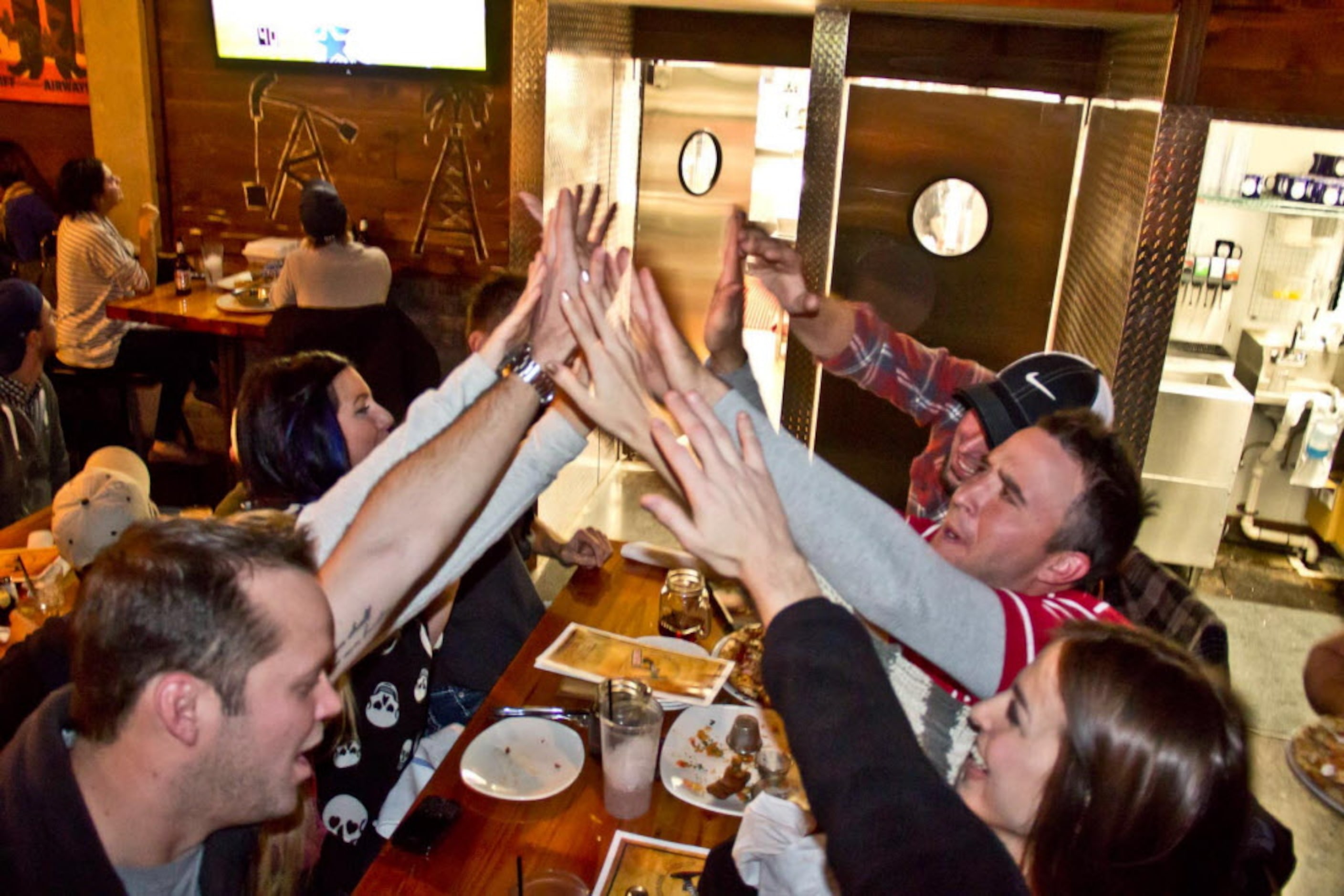 Cowboys fans had something to cheer about until the end at Nodding Donkey near SMU on Dec...