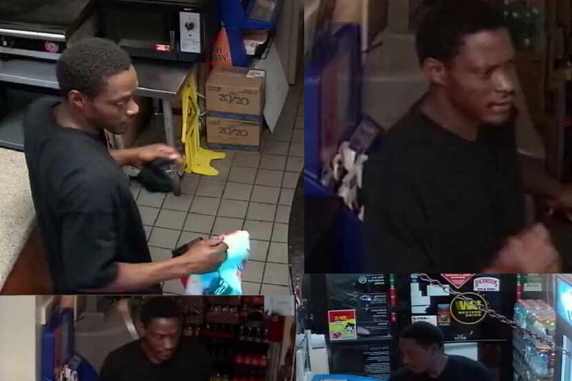 A man suspected of robbing a Stop N Go in Mesquite on Sept. 24.