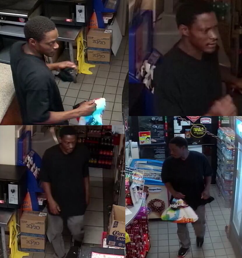 A man suspected of robbing a Stop N Go in Mesquite on Sept. 24.