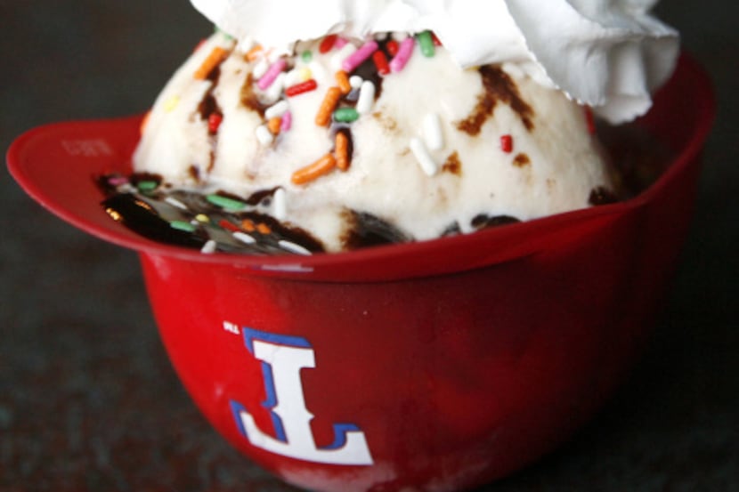 NOT THAT: Topped with a generous puff of whipped cream and a pool chocolate syrup, the...