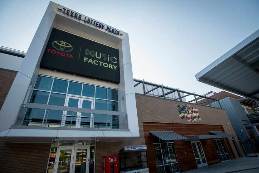 Part of the Toyota Music Factory complex in Las Colinas, where a variety of concerts and...