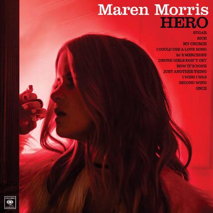 'Hero,' the new album from Maren Morris coming out June 3, 2016.