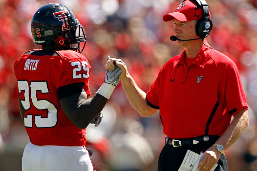 COLLEGE COACHES: Tommy Tuberville, Texas Tech. Tuberville is on Twitter and tweets sometimes...