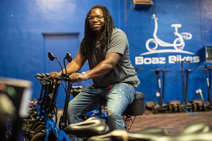 Boaz Bikes is one of the few Black-owned e-scooter companies in the country, and one of only...