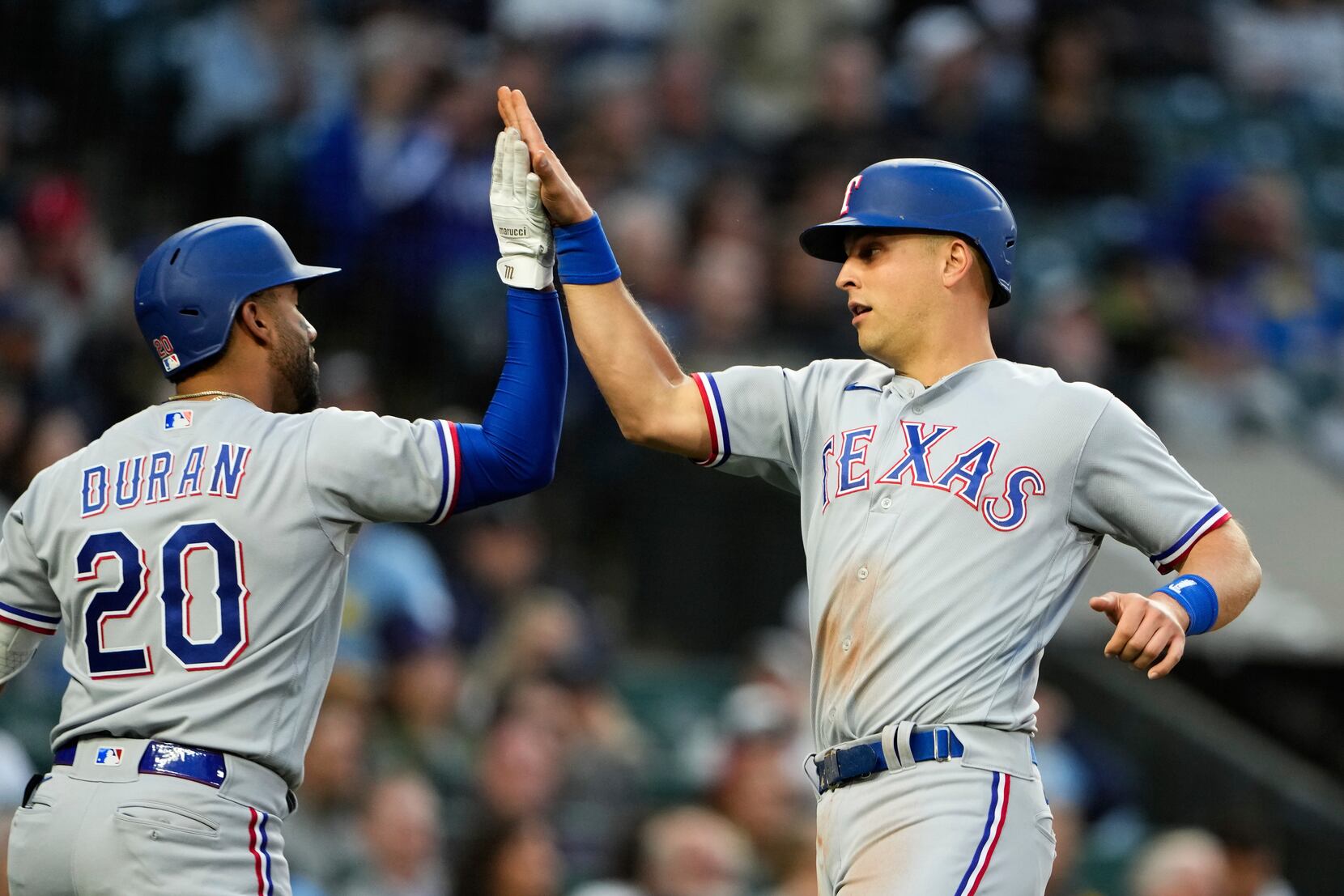 How Rangers' offense spoiled perfect game bid from Mariners' Logan Gilbert