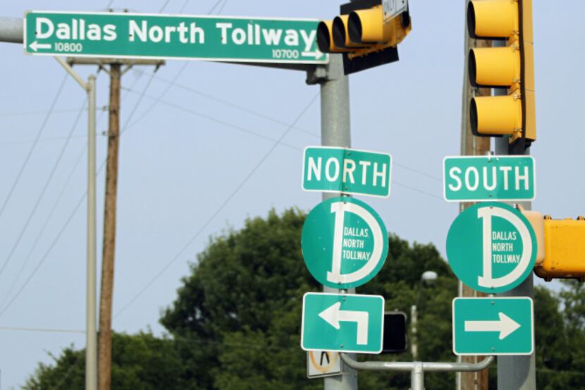The green “Circle D” signs have been around ever since the Dallas North Tollway opened in...