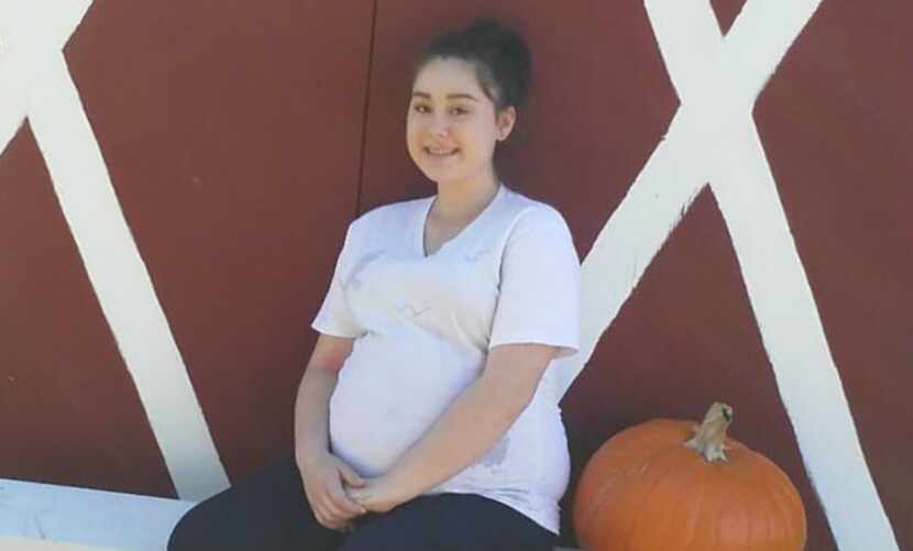 Alyssa Pimentel, 18, of Midlothian, was killed along with her unborn child in a traffic...